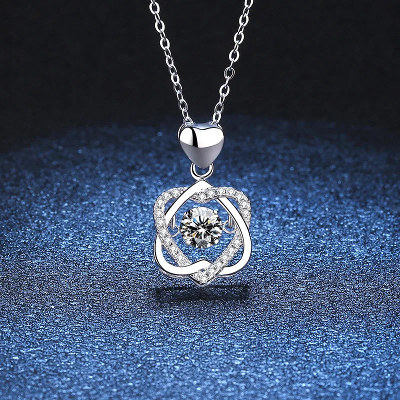 Love Lock Pendant Necklace for Party - Women's Accessories