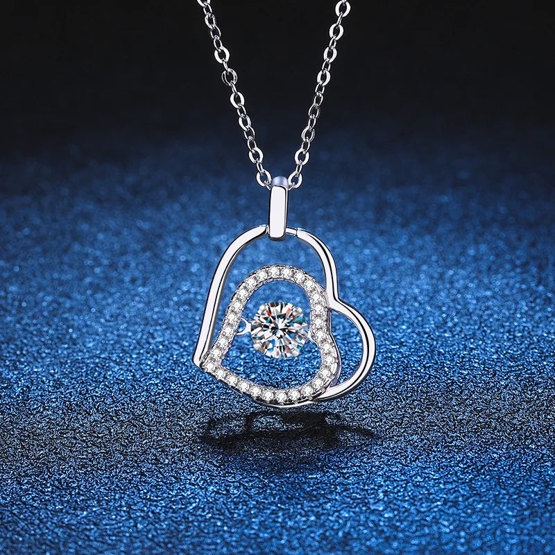 Love Lock Pendant Necklace for Women's Party
