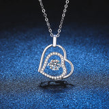 Love Lock Pendant Necklace for Women's Party