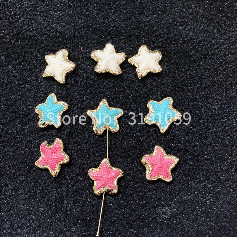 Resin Pentagonal Star Bead Jewelry for Women