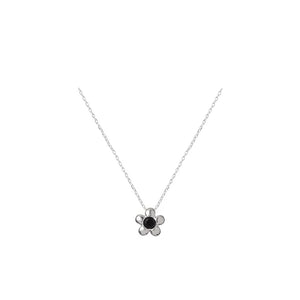 Flower Pendant 925 Silver Necklace - Niche Sense Clavicle Chain