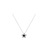 Flower Pendant 925 Silver Necklace - Niche Sense Clavicle Chain