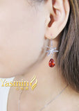 925 Silver Pendant Necklace with Zircon for Women