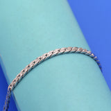 925 Silver Bracelet 3.5MM Solid Sterling Silver Chain