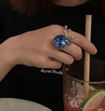Adjustable Metal Geometric Knuckle Ring for Women