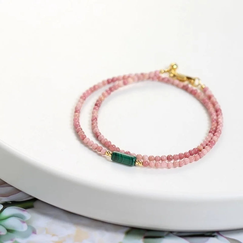 Natural Stone Beads Short Necklace Women's Jewelry Ladies Party Necklace