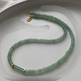 Natural Stone Beads Short Necklace Women's Jewelry Ladies Party Necklace