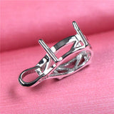 Oval 9*11 Pendant Base Blank Setting Silver 925
