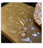 Retro Pearl Necklace for Women