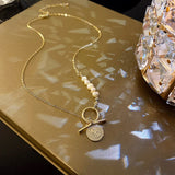 Retro Pearl Necklace for Women