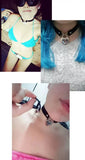 Punk Velvet Bondage Collar Necklace