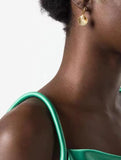 Retro Shell Pendant Earrings