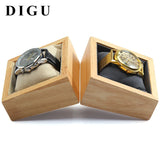 Wood Bracelet Watch Display Stand with Pillow