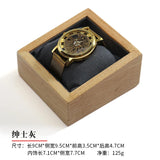 Wood Bracelet Watch Display Stand with Pillow