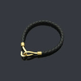 Stainless Steel Women Bracelet with Red String