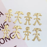 40pcs Cartoon Girls/Boys Alloy Charms - DIY Jewelry Earring/Pendant Accessory