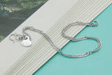 925 Silver Water Bracelet Charm Solid Silver Jewelry Birthday Bijoux