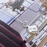 Fashionable 925 Silver Camera Pendant Necklace for Women
