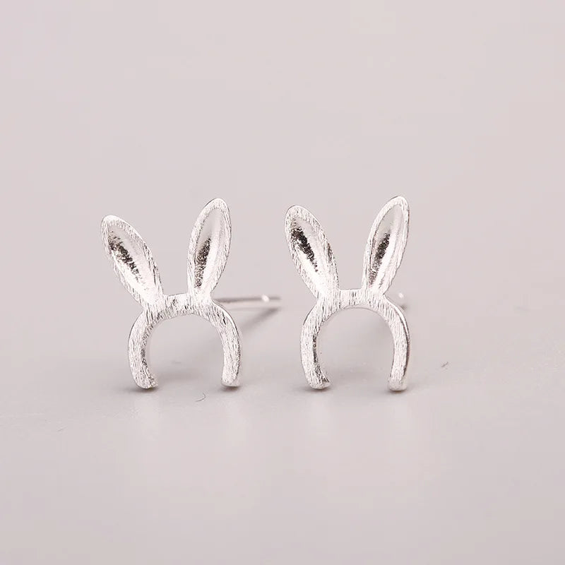 Sweet 925 Sterling Silver Needle Hypoallergenic Earrings for Women