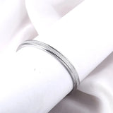 Titanium Stainless Steel Punk Love Bracelets Bangle for Couple