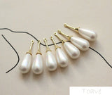 Wild Shell Resin Water Drop Pendant DIY Earring Material
