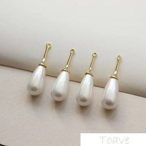 Wild Shell Resin Water Drop Pendant DIY Earring Material