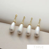 Wild Shell Resin Water Drop Pendant DIY Earring Material