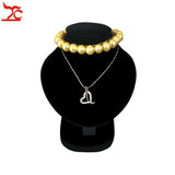 Velvet Jewelry Display Bust Mannequin Rack Necklace Pendant Bracelet Organizer