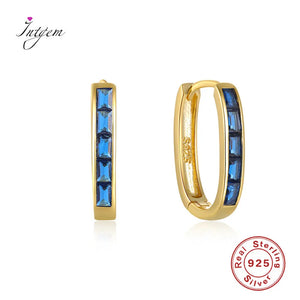 S925 Silver Earring U-shaped with Zircon Ear Buckle
