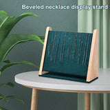 Simplicity Stylish Necklace Jewelry Display Stand Soft Surface