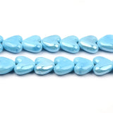 Heart Shape Ceramic Beads Multi-color for jewelry making