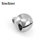 Simsimi Small Bells 6mm 8mm 10mm Jingle Bell Jewelry Pendants Charm 100pcs