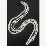Simulated Pearl Tassel Bridal Wedding Hair Clip