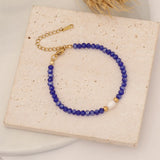 Simulated Pearl Stone Bead Bracelet Evil Eye Charm Jewelry Gift