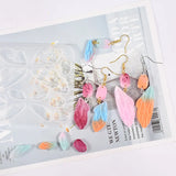 Butterfly Wings Silicone Mold 4 Pairs DIY Resin Making Jewelry Keychain