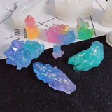 Stone Crystal Cluster Epoxy Resin Mold Silicone Mould DIY Crafts