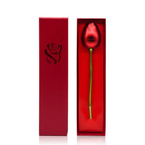 Rose Ring Box Wedding Ceremony Necklaces Bearer Case Jewelry Holder