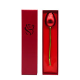 Rose Ring Box Wedding Ceremony Necklaces Bearer Case Jewelry Holder