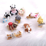 Simulation Animal Puppy Key Chain Pet Gift