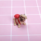 Simulation Animal Puppy Key Chain Pet Gift