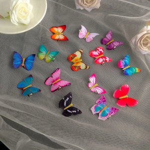 Sindlan Y2k Butterfly Hair Accessories Women Kpop Funny Jewelry Headbands