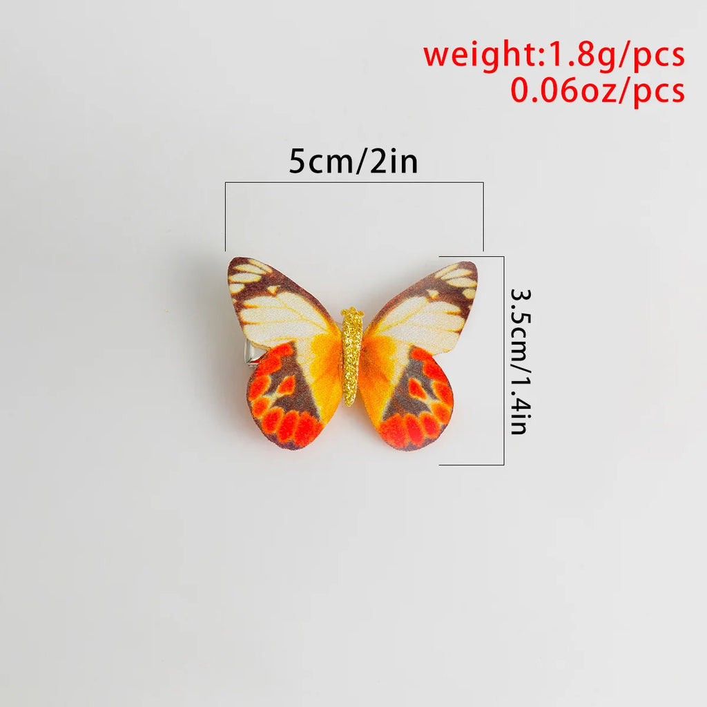 Sindlan Y2k Butterfly Hair Accessories Women Kpop Funny Jewelry Headbands