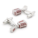 Singer Mic Cufflinks Red Copper Material Wholesale