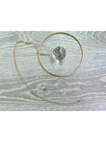 Brass Hoop Crystal Sun Catcher, Rainbow Window Hanging