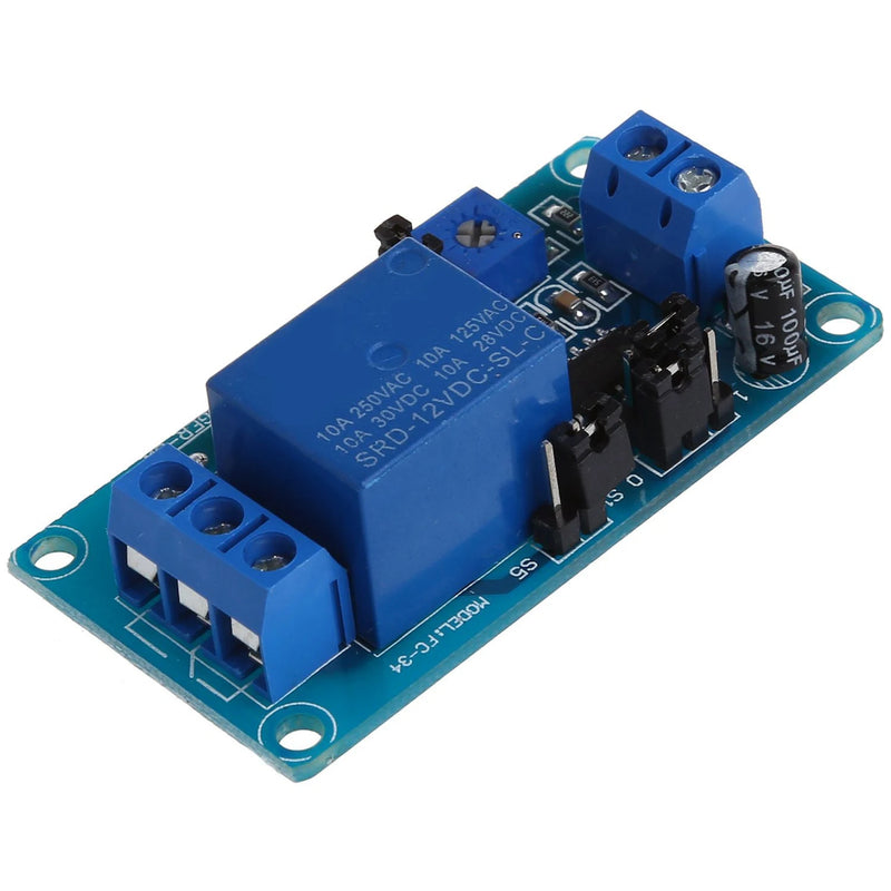 Single Time Delay Relay Module Control Board DC12V-32