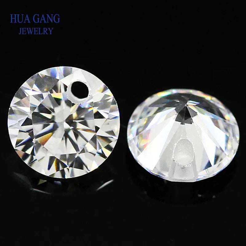 AAAAA Cubic Zirconia Loose Stones DIY Crystal Earrings Jewelry Beads