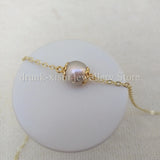 Gray Akoya Pearl Bracelet Butterfly Women Wedding Bridesmaid Gift