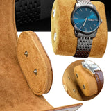 Single Grid Watch Box with Pillow for Travel