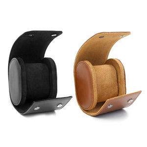 Single Grid Watch Box with Pillow for Travel