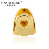 Heart Teeth Grillz For Women Men Tooth Cap Brace Crystal Piercing